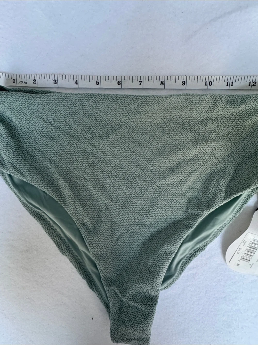 NWT Prana Women's Lahari Scrunch High Rise Swim Bottom Saltwater  Size Medium